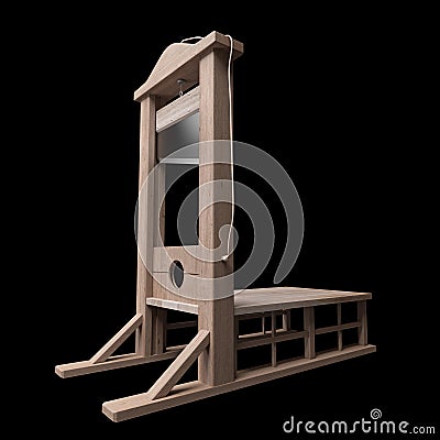 Guillotine Stock Photo