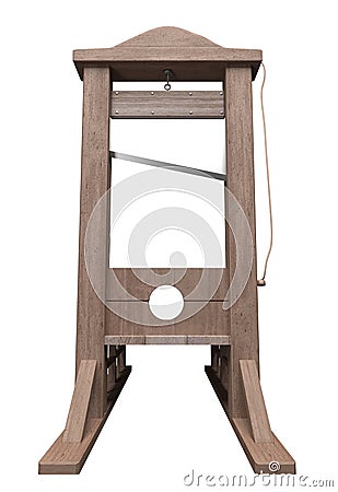 Guillotine Stock Photo