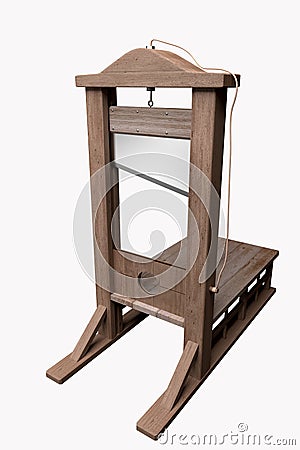 Guillotine Stock Photo