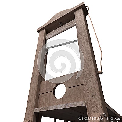 Guillotine Stock Photo