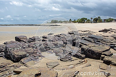 Guinea West Africa Boke province wild beach Bel Air Stock Photo