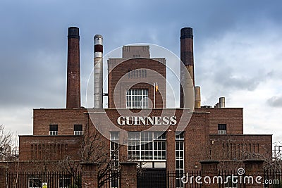 Guiness Factory Editorial Stock Photo