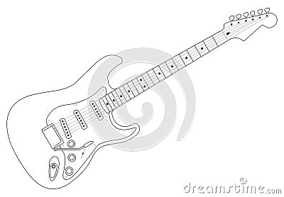 Guitar 01 Stock Photo