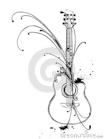 Guitar Vector Illustration