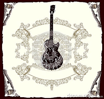 Guitar Vector Illustration