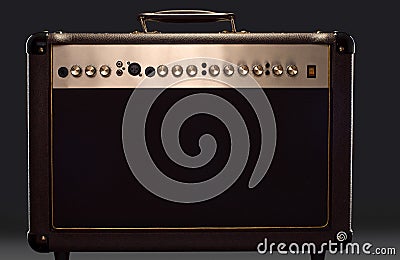 Guitar amp Stock Photo