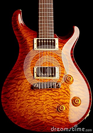 Guitar Body 2 Stock Photo