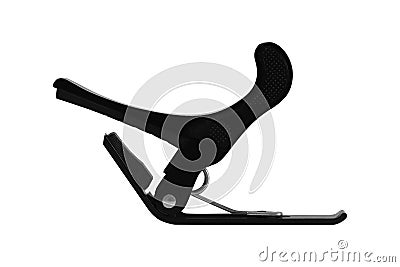 Guitar capo isolated on white background Stock Photo