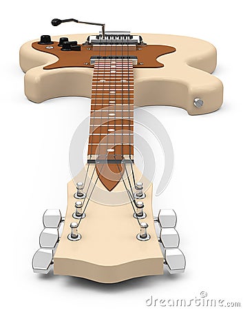 The guitar Stock Photo