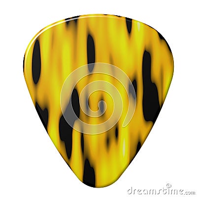 Guitar Pick Stock Photo