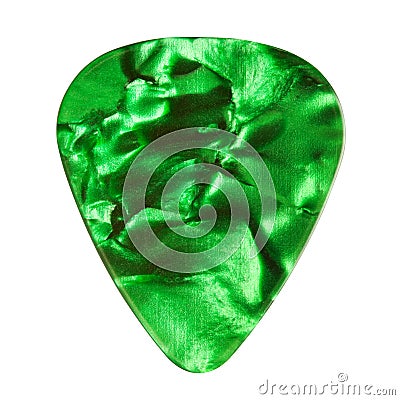 Guitar Plectrum Stock Photo