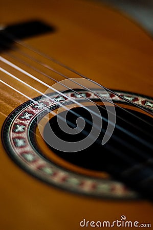 Guitar strings 2 Stock Photo