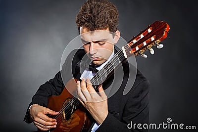 Guitarist Stock Photo