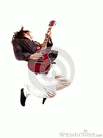 Guitarist Stock Photo