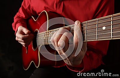 Guitarist Stock Photo