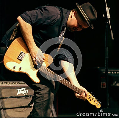 Guitarist Editorial Stock Photo