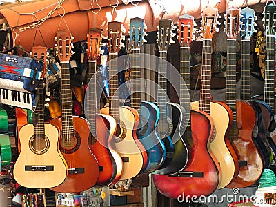 Guitars Stock Photo