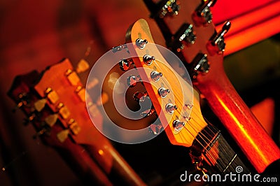 Guitars Stock Photo