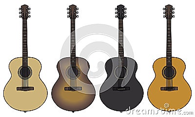 Guitars Vector Illustration