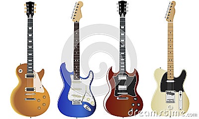 Guitars Vector Illustration