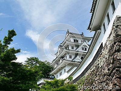 Gujo hachiman castle Stock Photo