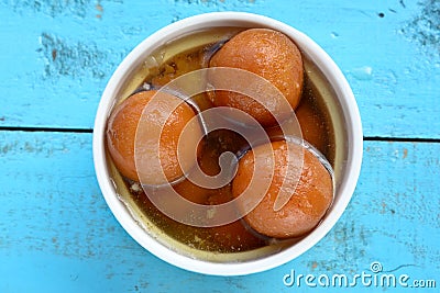 Gulab Jamun Stock Photo