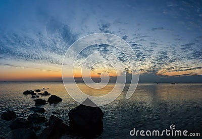 The Gulf of Finland Stock Photo