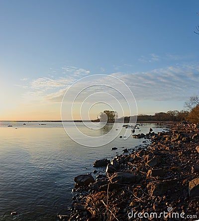 The Gulf of Finland Stock Photo