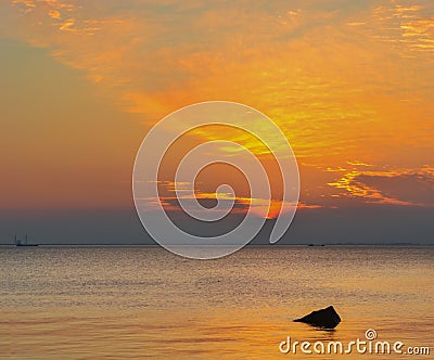 The Gulf of Finland Stock Photo