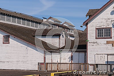 Gulf of Georgia Cannery Stock Photo