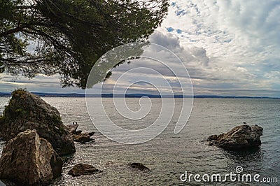 The Gulf of Trieste, Italy October 2016 Stock Photo