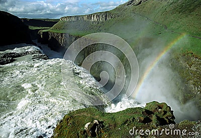 Gullfoss, Iceland Stock Photo