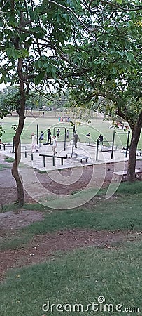 Gulshan Iqbal Park Lahore Pakistan. Editorial Stock Photo