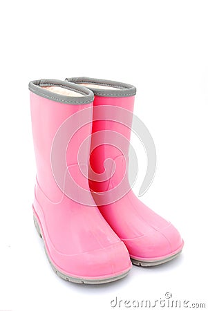 Gum boots Stock Photo