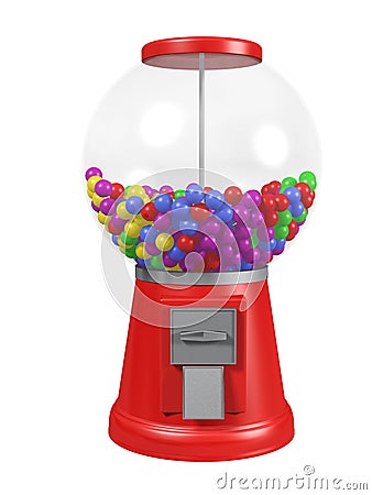 Gumball machine Stock Photo