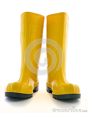 Gumboots Stock Photo