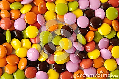 Gummy ball candies for background uses Stock Photo