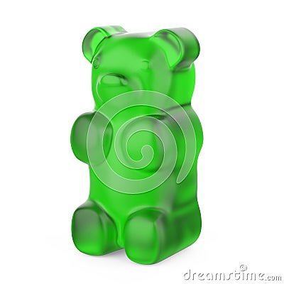 Gummy Bears Candy Isolated Editorial Stock Photo