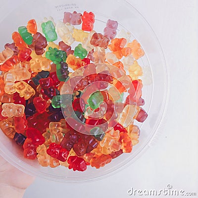 Gummy bears Editorial Stock Photo