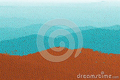 Gum ball Mountains Stock Photo