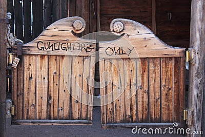 Gunfighters Only Stock Photo