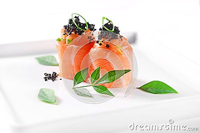 Gunkan Sushi Stock Photo