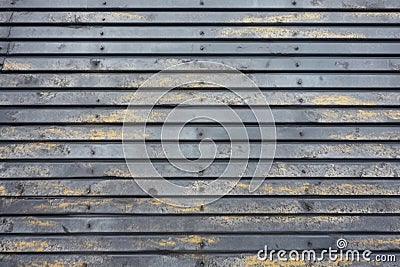 gunmetal grey industrial steel with peeling paint Stock Photo