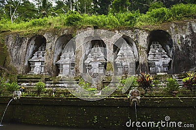 Gunung Kawi Stock Photo