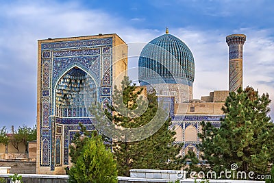 Gur-e-Amir, Samarkand, Uzbekistan Stock Photo