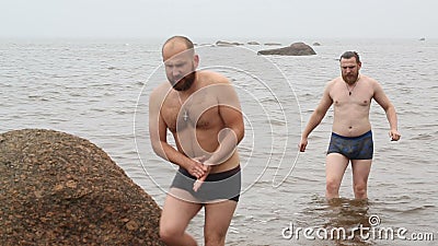 Guys are swimming stock footage. Video of swim, summer - 79180636