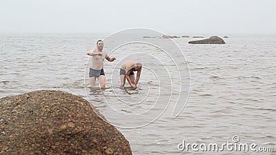 Guys are swimming stock footage. Video of swim, summer - 79180636