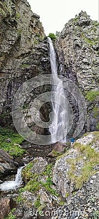 Gveleti waterfall Stock Photo