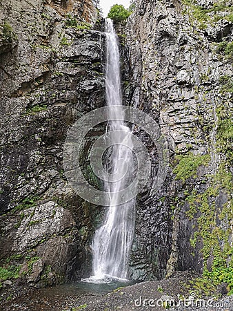 Gveleti waterfall Stock Photo