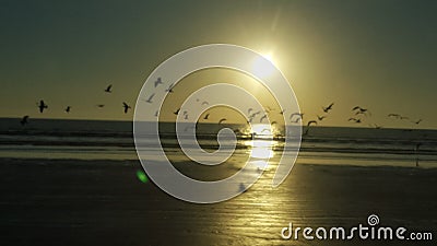 Gwadar beach sunset balochistan Stock Photo